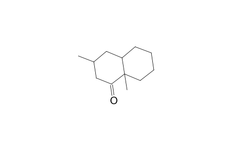 1(2H)-Naphthalenone, octahydro-3,8a-dimethyl-, (3.alpha.,4a.beta.,8a.alpha.)-