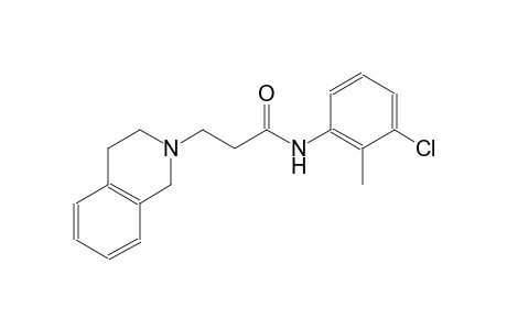 2-isoquinolinepropanamide, N-(3-chloro-2-methylphenyl)-1,2,3,4-tetrahydro-