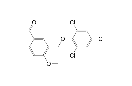 4-Methoxy-3-[(2,4,6-trichlorophenoxy)methyl]benzaldehyde