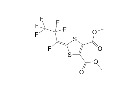4,5-Bis(carbomethoxy)-2-(hexafluoropropylidene)-1',3'-dithiole