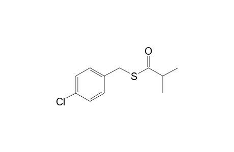 4-Chlorobenzyl mercaptan, S-(2-methylpropionyl)-