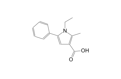 1-ethyl-2-methyl-5-phenyl-1H-pyrrole-3-carboxylic acid