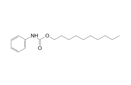carbanilic acid, decyl ester