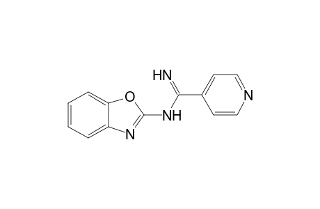 N-(Benzo[d]oxazol-2-yl)isonicotinamidine