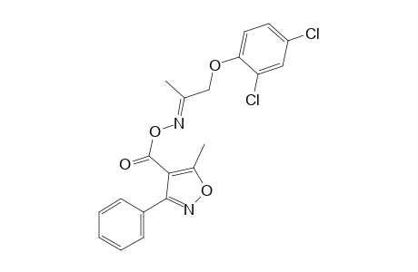 1-(2,4-dichlorophenoxy)-2-propanone, O-[(5-methyl-3-phenyl-4-isoxazolyl)carbonyl]oxime
