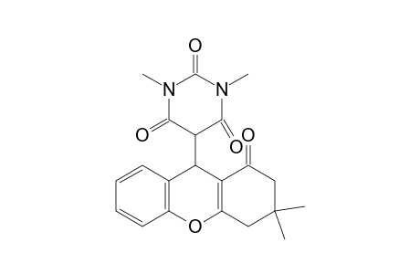 5-(3,3-Dimethyl-1-oxo-2,3,4,9-tetrahydro-1H-xanthen-9-yl)-1,3-dimethyl-pyrimidine-2,4,6(1H,3H,5H)-trione