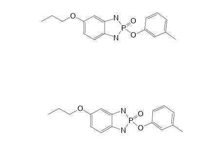 2-(3-METHYLPHENOXY)-2,3-DIHYDRO-5-PROPOXY-1H-1,3,2-BENZODIAZAPHOSPHOLE-2-OXIDE