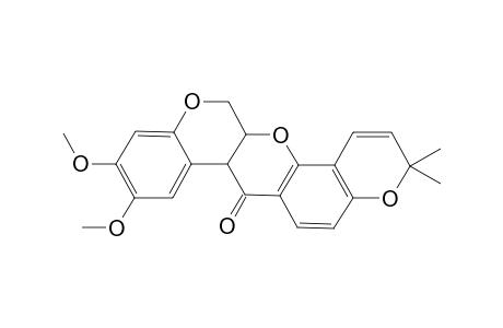 3H-Bis[1]benzopyrano[3,4-b:6',5'-e]pyran-7(7aH)-one, 13,13a-dihydro-9,10-dimethoxy-3,3-dimethyl-, (7aS-cis)-