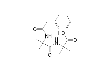 2-Methyl-2-[2-methyl-2-(phenylacetamido)propionamido]propionic acid