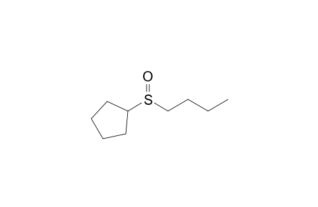 Cyclopentyl n-butyl sulfoxide