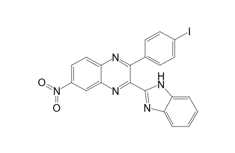 2-(Benzimidazol-2-yl)-3-(4-iodophenyl)-7-nitroquinoxaline