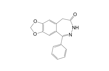 5-Phenyl-7H-1,3-dioxolo[4,5-h][2,3]benzodiazepine-8(9H)-one