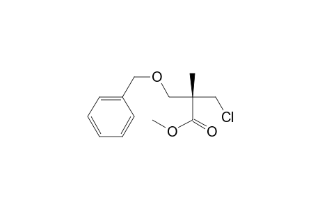 Methyl S-(-)-2-(benzyloxymethyl)-3-chlor-2-methylpropionate