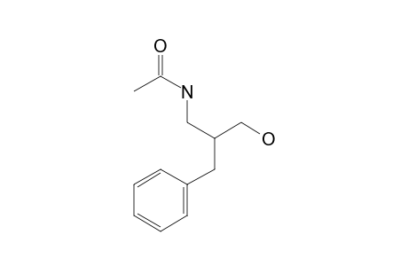 N-[2-(benzyl)-3-hydroxy-propyl]acetamide