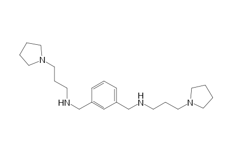 N,N'-Bis-[3-(1-pyrrolidinyl)-propyl]-benzol-1,3-dimethanamine