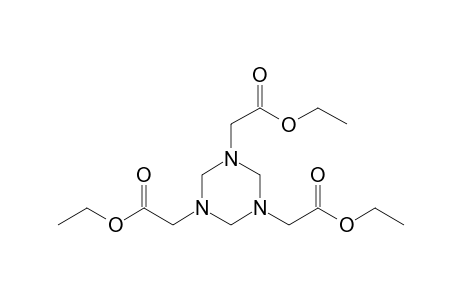 2-[3,5-bis(2-ethoxy-2-keto-ethyl)-1,3,5-triazinan-1-yl]acetic acid ethyl ester