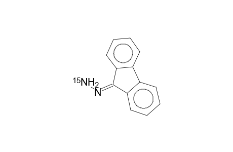 [15N]-9H-fluoren-9-one hydrazone