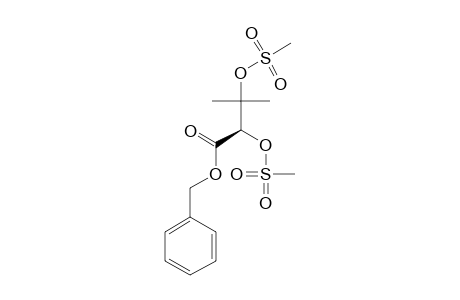 (2R)-BENZYL-2,3-BIS-(METHANESULFONYLOXY)-3-METHYLBUTANOATE