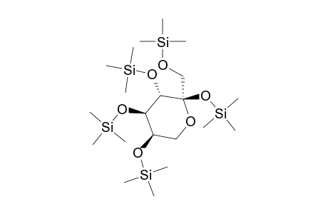 1,2,3,4,5-Pentakis-O-(trimethylsilyl)hex-2-ulopyranose