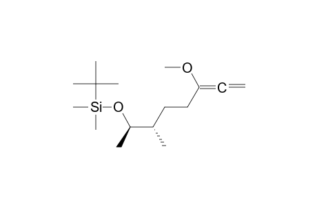Silane, (1,1-dimethylethyl)[(5-methoxy-1,2-dimethyl-5,6-heptadienyl)oxy]dimethyl-, [R-(R*,S*)]-