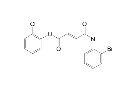 Fumaric acid, monoamide, N-(2-bromophenyl)-, 2-chlorophenyl ester