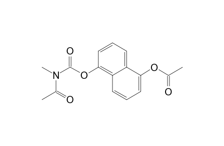 1-(N-acetyl-N-methyl)carbamoyloxy-5-acetoxynaphthalene