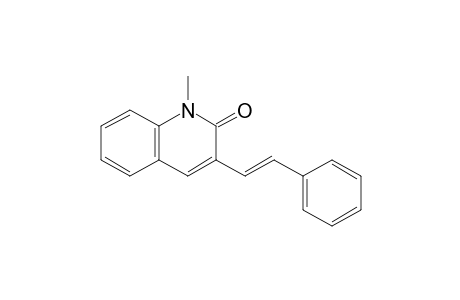 (E)-1-Methyl-3-styrylquinolin-2-one