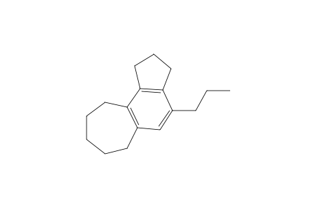 4-Propyl-1,2,3,6,7,8,9,10-octahydrocyclohepta[e]indene