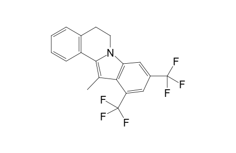 12-Methyl-9,11-bis(trifluoromethyl)-5,6-dihydroindolo[2,1-a]isoquinoline