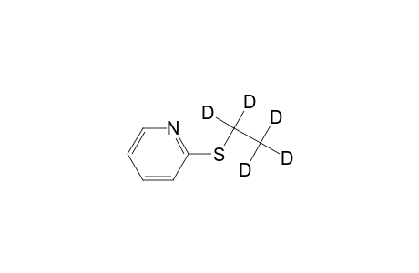 Pyridine, 2-(ethyl-D5-thio)-