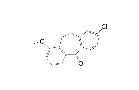 8-Chloro-1-methoxy-10,11-dihydrodibenzo[a,d]cyclohepten-5-one
