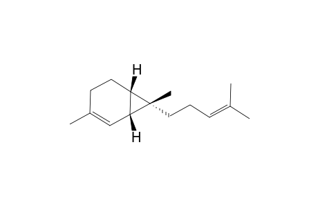 (1R*,6S*,7S*)-3,7-Dimethyl-7-(4-methylpent-3-enyl)bicyclo[4.1.0]hept-2-ene