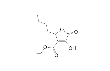 2-Butyl-4-hydroxy-5-oxo-2,5-dihydro-furan-3-carboxylic acid ethyl ester