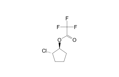 (+/-)-TRANS-1-CHLORO-2-TRIFLUOROACETOXYCYCLOPENTANE