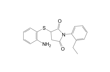 2-[(o-aminophenyl)thio]-N-(o-ethylphenyl)succinimide