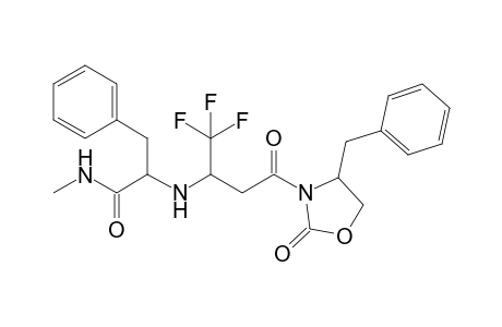 3-{1',6'-Dioxo-3'-(trifluoromethyl)-5'-[(N-methylamino)carbonyl]-5'-benzylpentyl}-4-benzyloxazolidin-2-one
