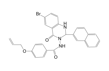 4-(allyloxy)-N-(6-bromo-2-(2-naphthyl)-4-oxo-1,4-dihydro-3(2H)-quinazolinyl)benzamide