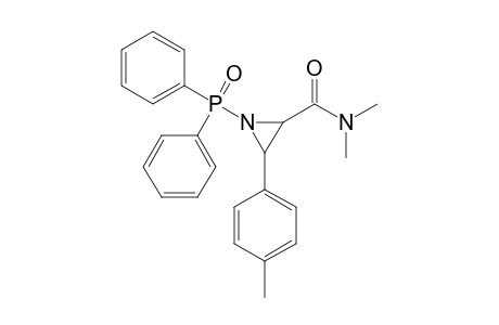 1-diphenylphosphoryl-N,N-dimethyl-3-(4-methylphenyl)aziridine-2-carboxamide