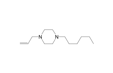 1-Allyl-4-hexylpiperazine