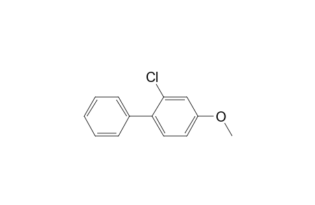 2-Chloranyl-4-methoxy-1-phenyl-benzene