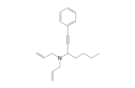 N,N-Diallyl-1-phenyl-1-heptyn-3-amine