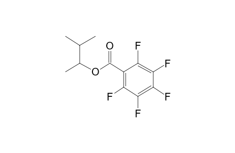 3-Methylbutan-2-yl 2,3,4,5,6-pentafluorobenzoate