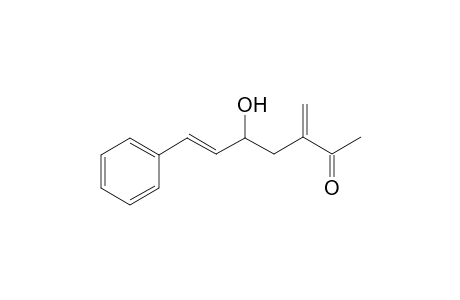 (E)-5-Hydroxy-3-methylene-7-phenylhept-6-en-2-one