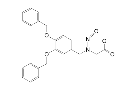 N-[3,4-Dibenzyloxybenzyl]-N-nitrosoglycine