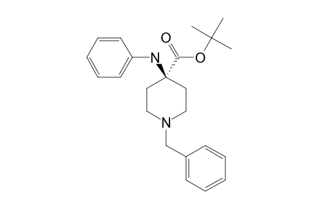TERT.BUTYL-4-PHENYLAMINO-1-BENZYL-4-PIPERIDINECARBOXYLATE