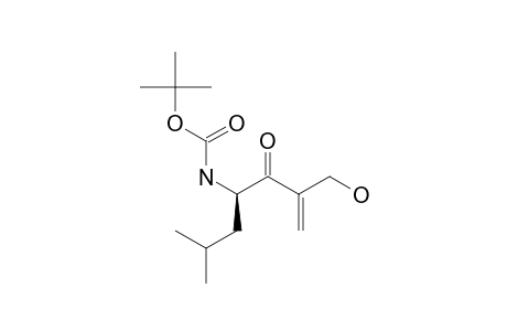 (4S)-4-(TERT.-BUTOXYCARBONYL)-AMINO-2-HYDROXYMETHYL-6-METHYLHEPT-1-EN-3-ONE