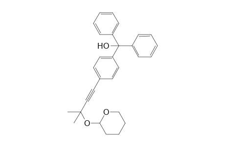 4-[(3-Methyl-3-tetrahydropyran-2-yloxy-1-butynyl)phenyl]diphenylmethanol