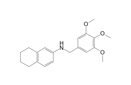 N-[1-(5,6,7,8-Tetrahydronaphthyl)]-3,4,5-trimethoxybenzylamine