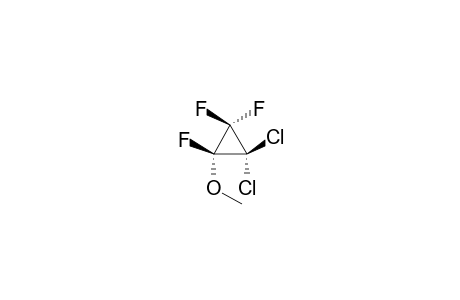 3,3-DICHLORO-1,1,2-TRIFLUORO-2-METHOXY-CYCLOPROPANE;COMPUND-#B5