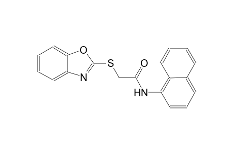 2-(1,3-benzoxazol-2-ylsulfanyl)-N-(1-naphthyl)acetamide